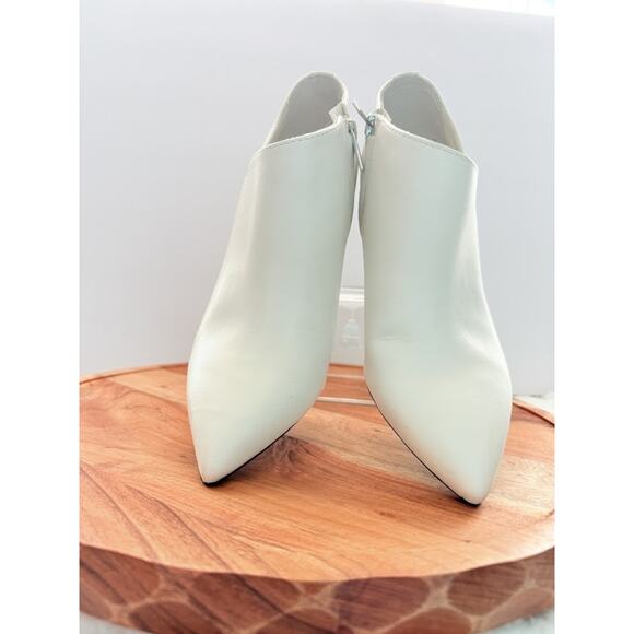 Calvin Klein Ivory Ankle Booties - Picture 9 of 10